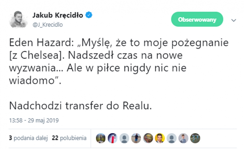 SŁOWA Hazarda nt. przyszłości po finale LE!